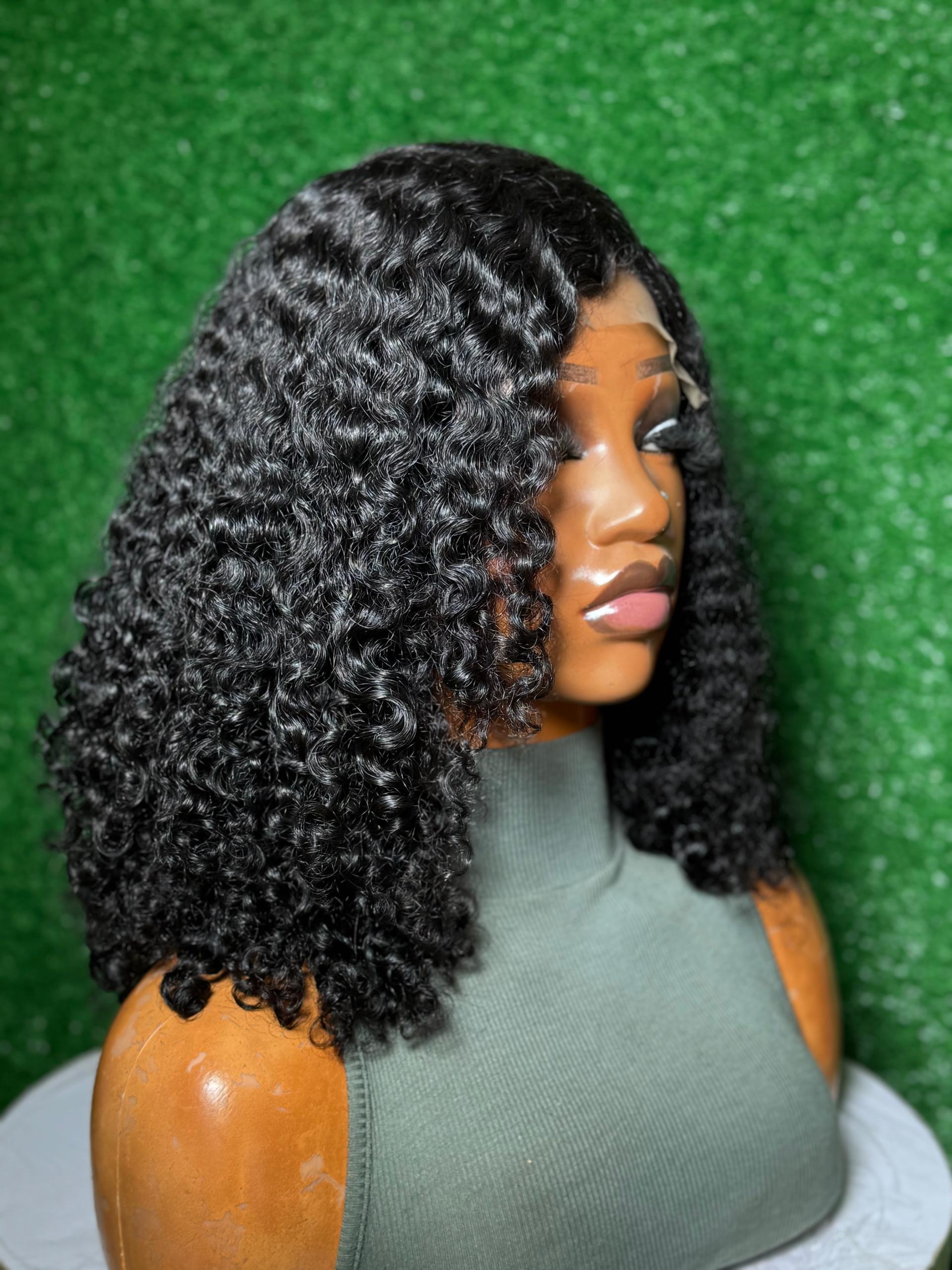 Pixie Curl premium short curly wig by Drusphiliahairs