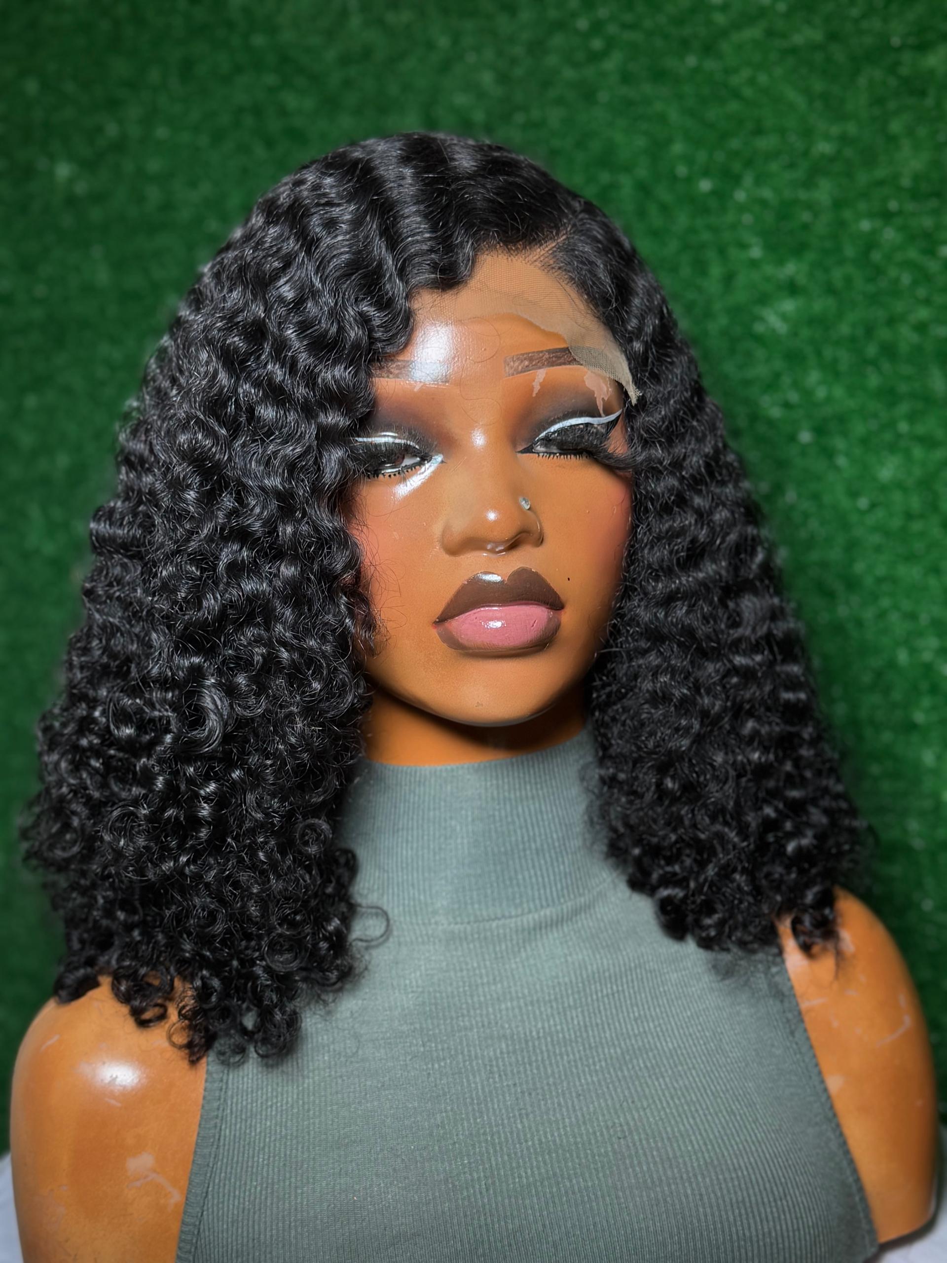Pixie Curl premium short curly wig by Drusphiliahairs